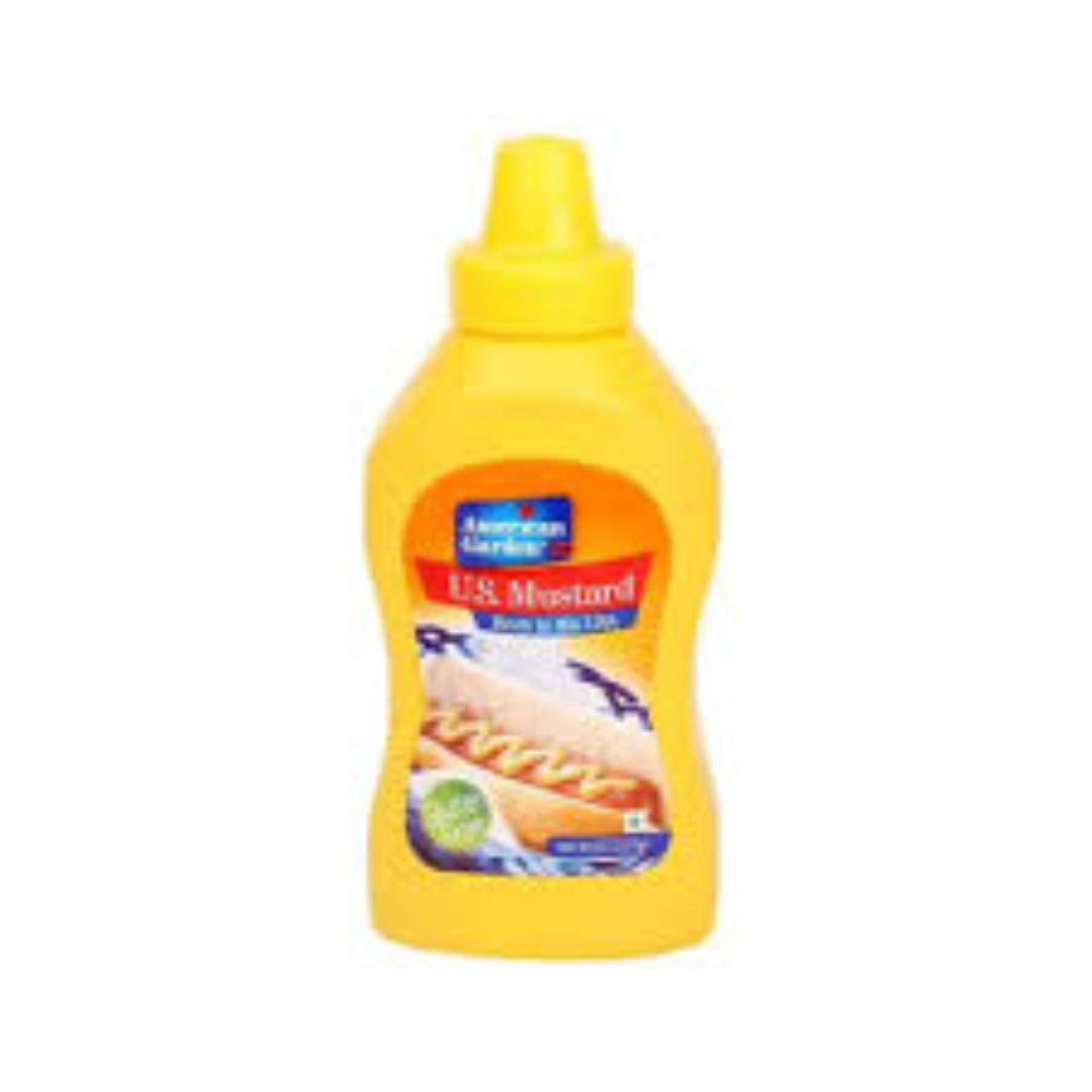 AMERICAN GARDEN YELLOW MUSTARD SQZ 227G